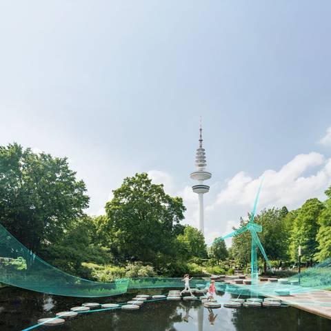 KeyVisual aus dem Planten un Boomen Garten in Hamburg