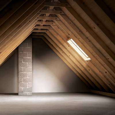 View into an exploited loft